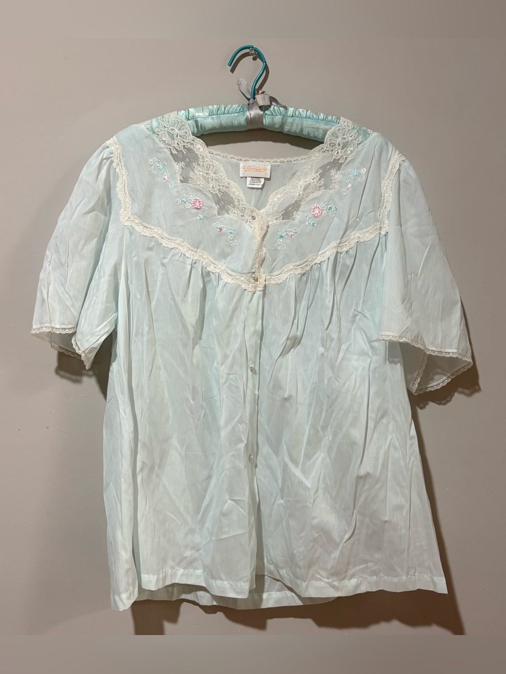 Barbizon pastel blue cardigan